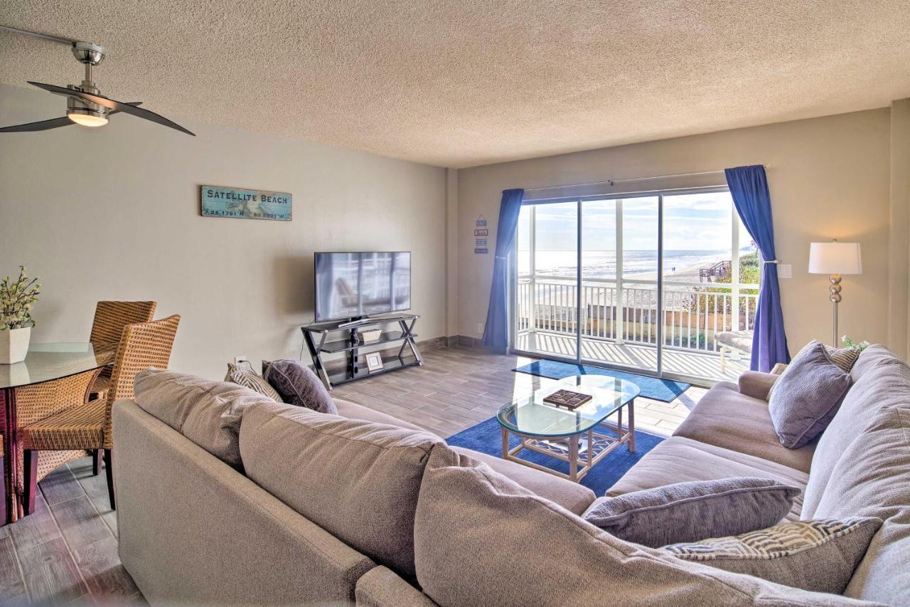 Walk To Shore Satellite Beach Condo With Ocean View Exterior foto