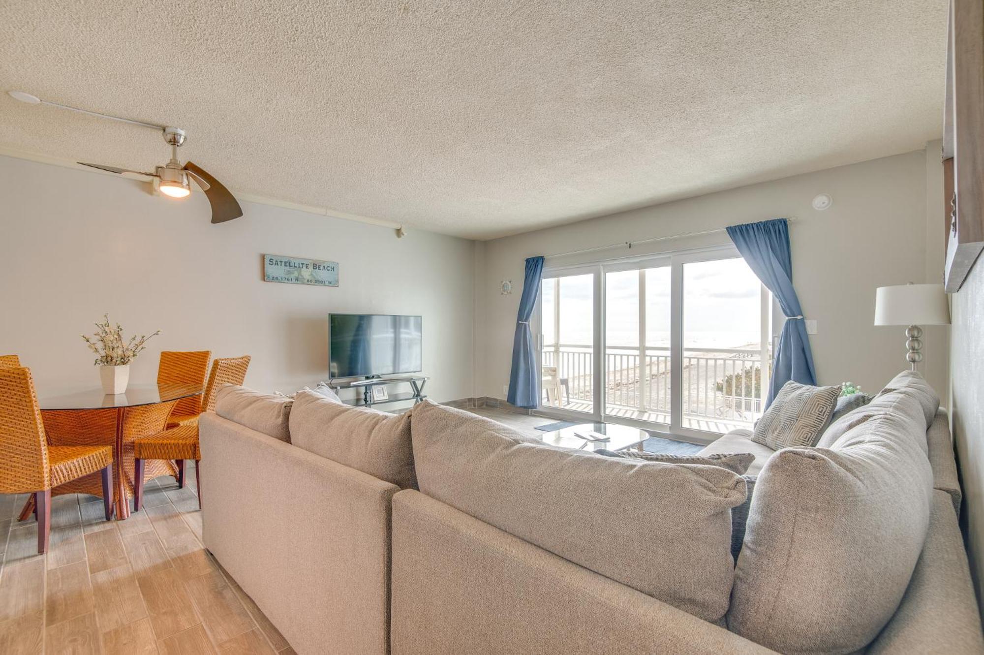 Walk To Shore Satellite Beach Condo With Ocean View Exterior foto